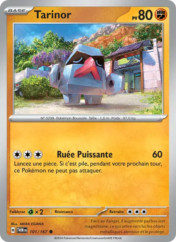 Carte Pokémon Tarinor #101 — Mascarade Crépusculaire