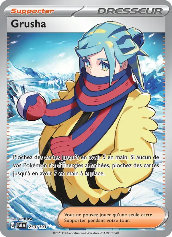 Carte Pokémon Grusha #253 — Évolutions à Paldea
