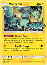 Carte Pokémon Élecsprint #SM130 — Promos Soleil et Lune