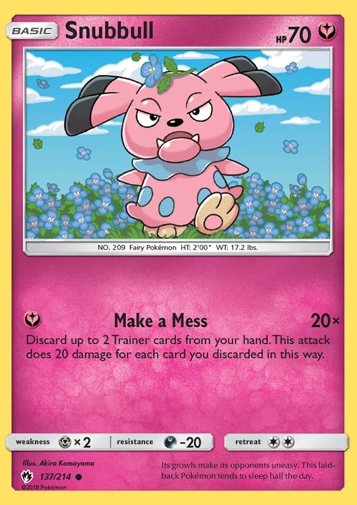 Snubbull #137 — Lost Thunder
