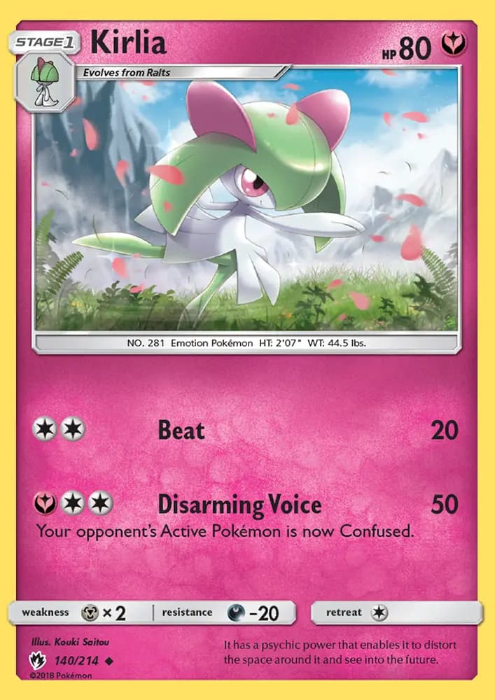 Kirlia #140 — Lost Thunder