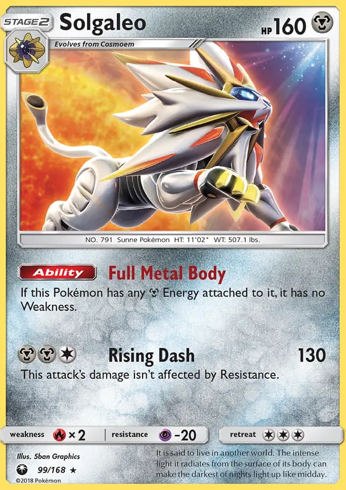 Solgaleo #99 — Celestial Storm