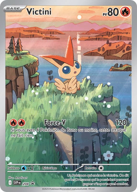 Carte Pokémon Victini #208 — Promos Écarlate et Violet