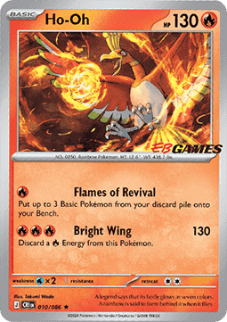 Ho-Oh #010 EB Games — Chaos Rising