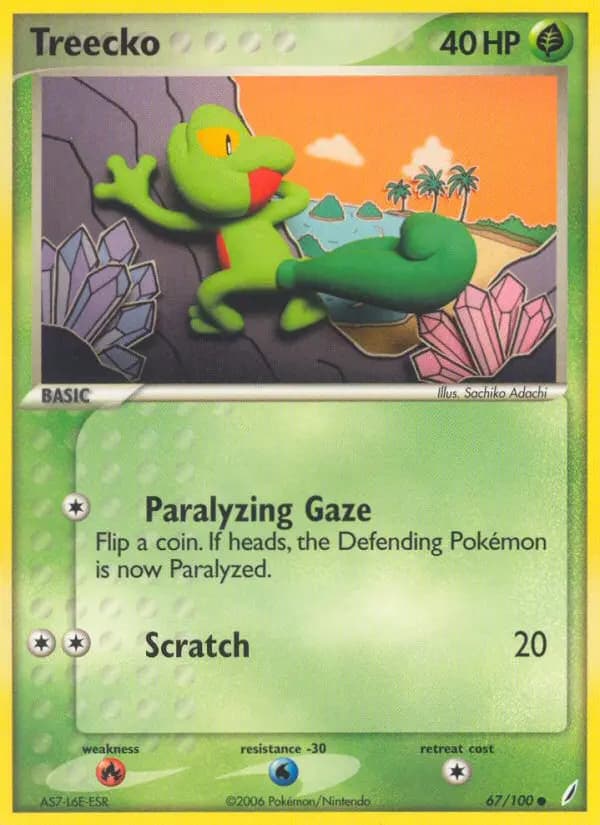 Treecko #67 — Crystal Guardians