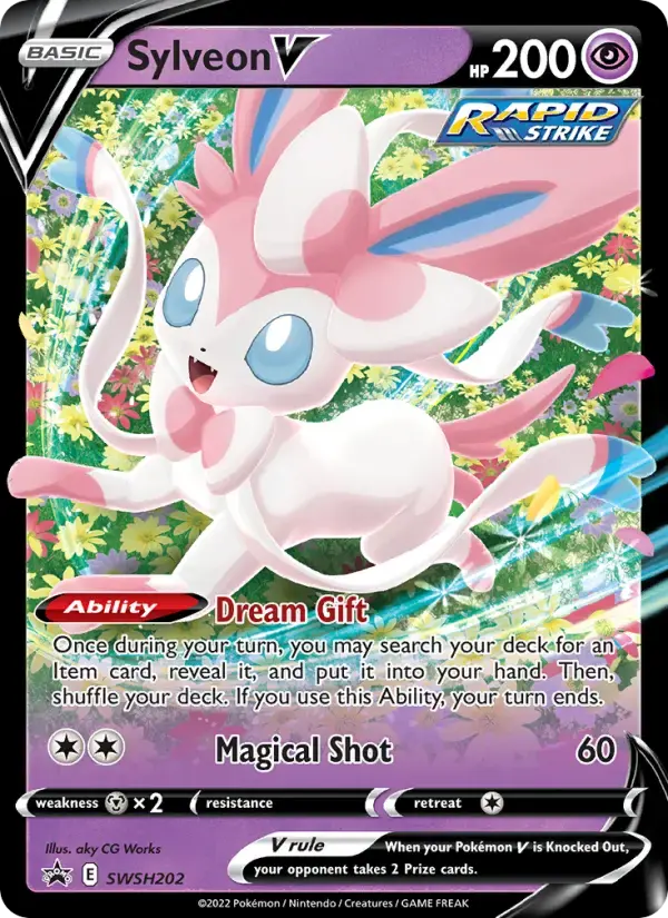 Sylveon V #SWSH202 — Sword & Shield Promos