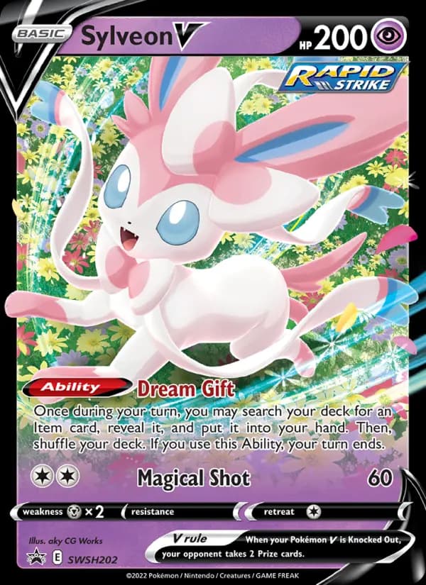 Sylveon V #SWSH202 — Sword & Shield Promos