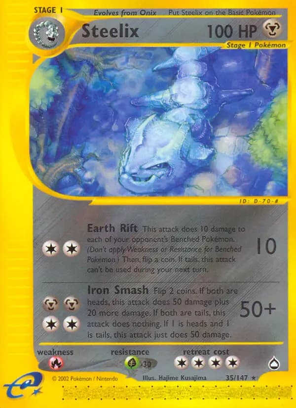 Steelix #35 — Aquapolis