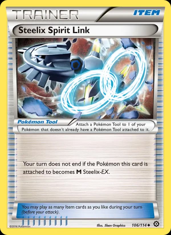 Steelix Spirit Link #106 — Steam Siege