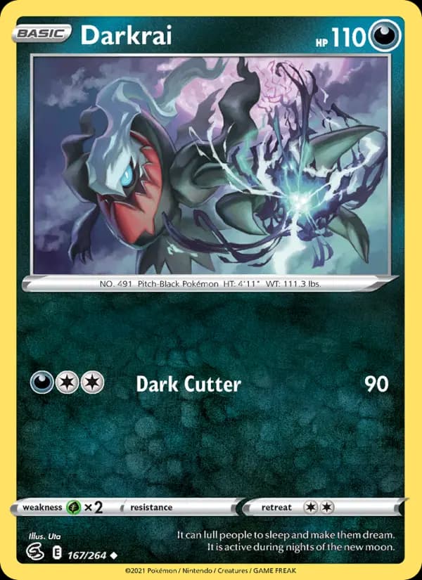 Darkrai #167 — Fusion Strike