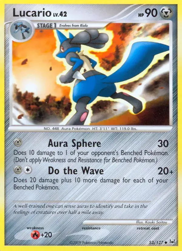 Lucario #53 — Platinum
