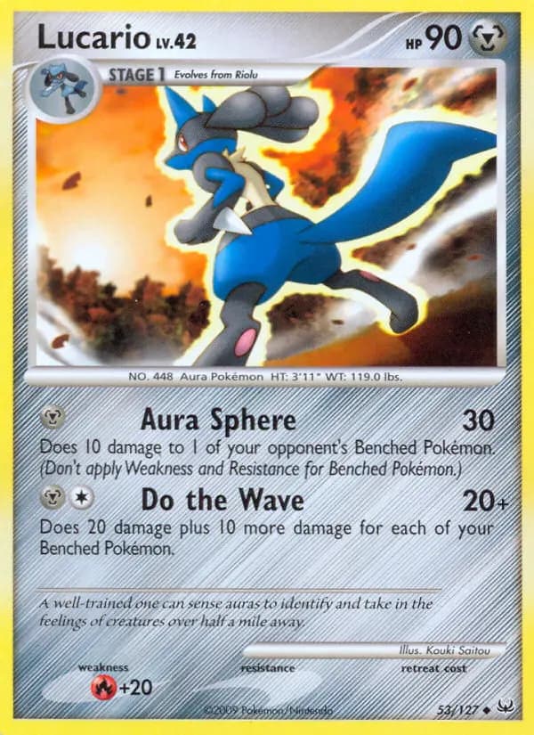 Lucario #53 — Platinum