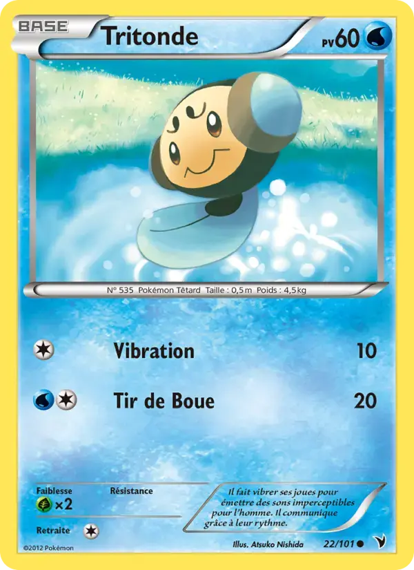 Carte Pokémon Tritonde #22 — Nobles Victoires