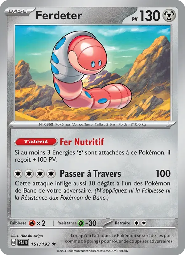 Carte Pokémon Ferdeter #151 — Évolutions à Paldea