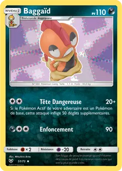 Carte Pokémon Baggaïd #51 — Légendes Brillantes