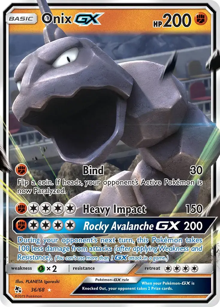 Onix GX #36 — Hidden Fates