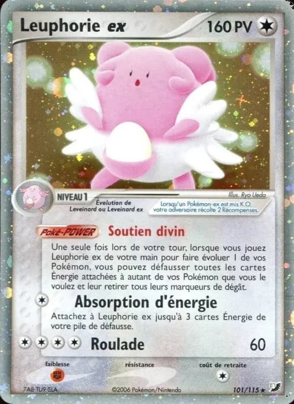 Carte Pokémon Leuphorie ex #101 — Forces Cachées