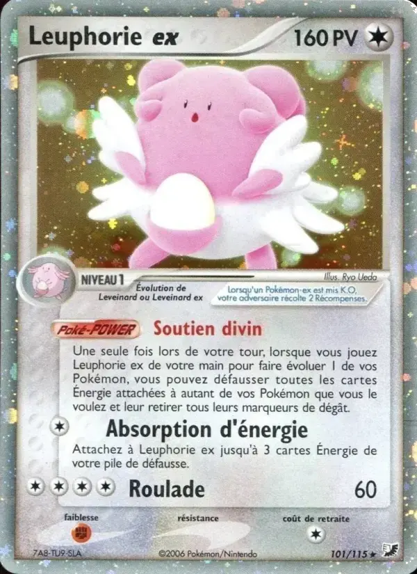 Carte Pokémon Leuphorie ex #101 — Forces Cachées