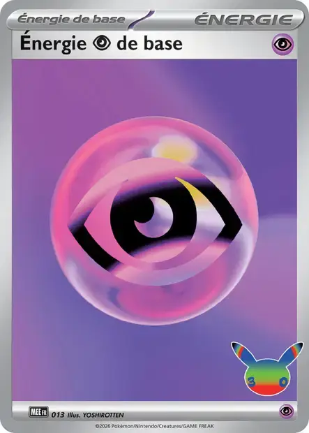 Carte Pokémon Énergie Psy #013 — Énergies Méga-Évolution