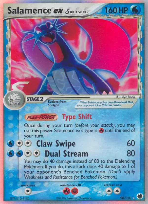 Salamence ex δ #098 — Dragon Frontiers