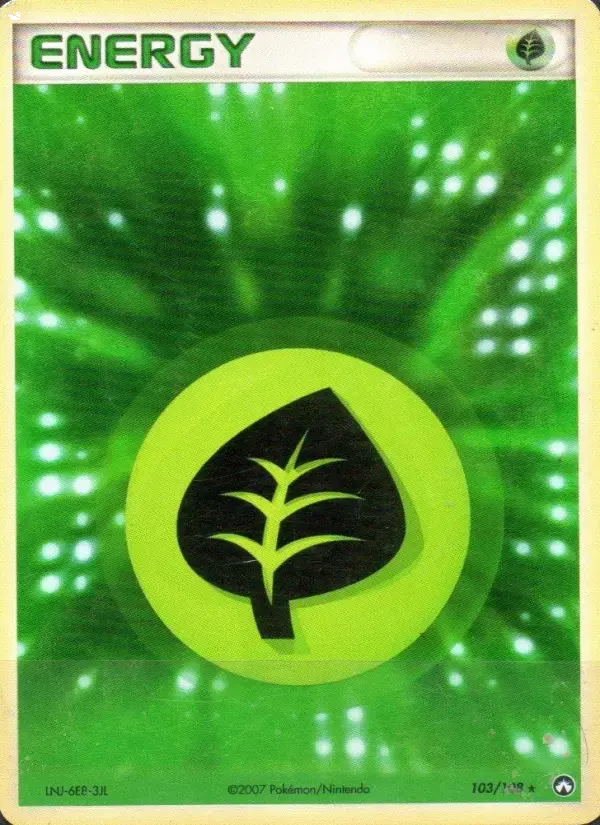Carte Pokémon Énergie Plante #103 — Gardiens du Pouvoir
