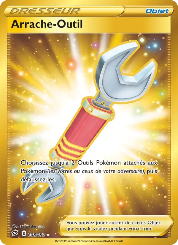 Carte Pokémon Arrache-Outil #208 — Clash des Rebelles