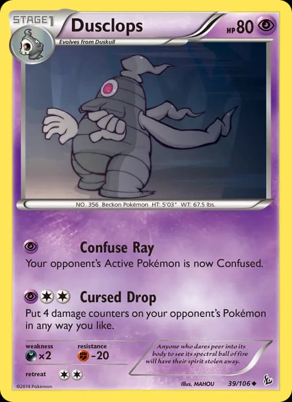 Dusclops #39 — Flashfire