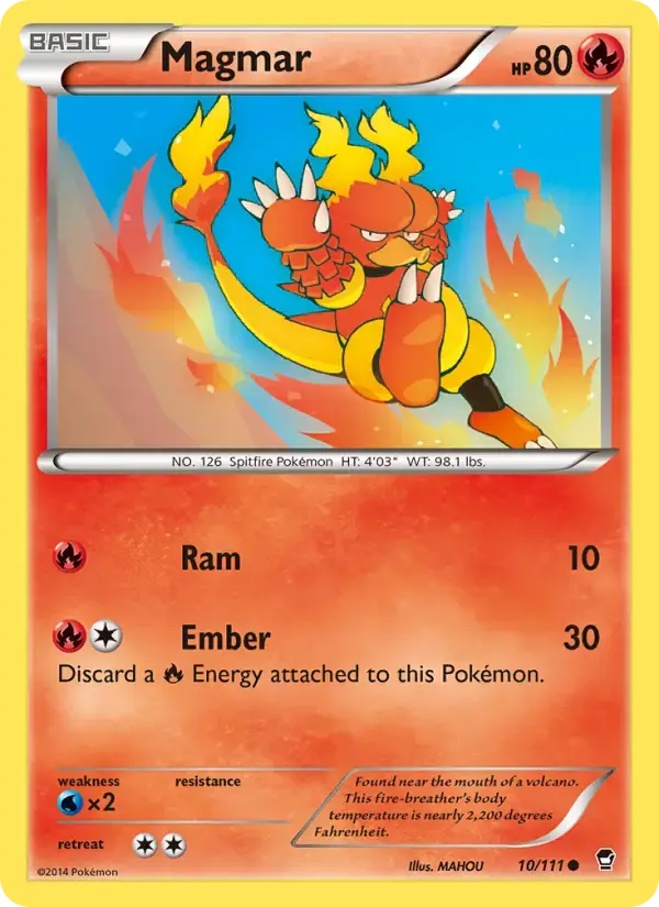 Magmar #10 — Furious Fists