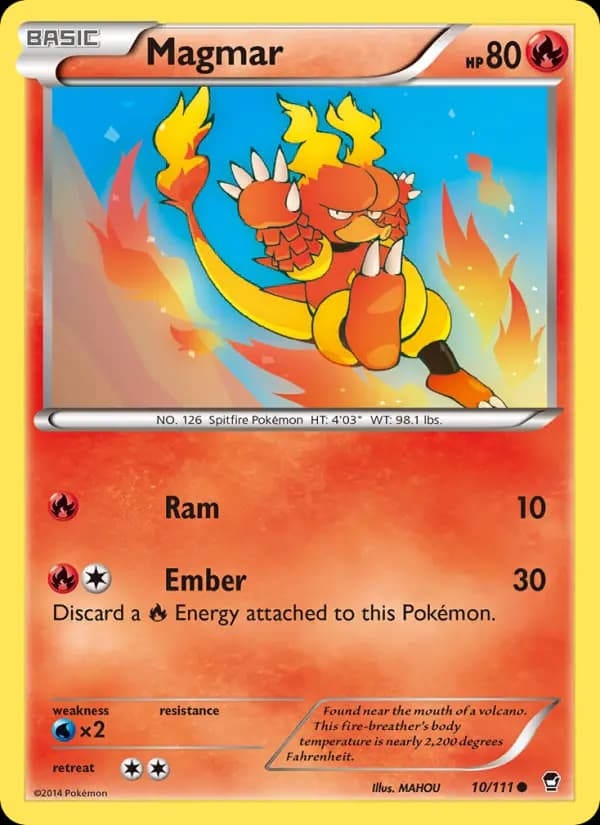 Magmar #10 — Furious Fists