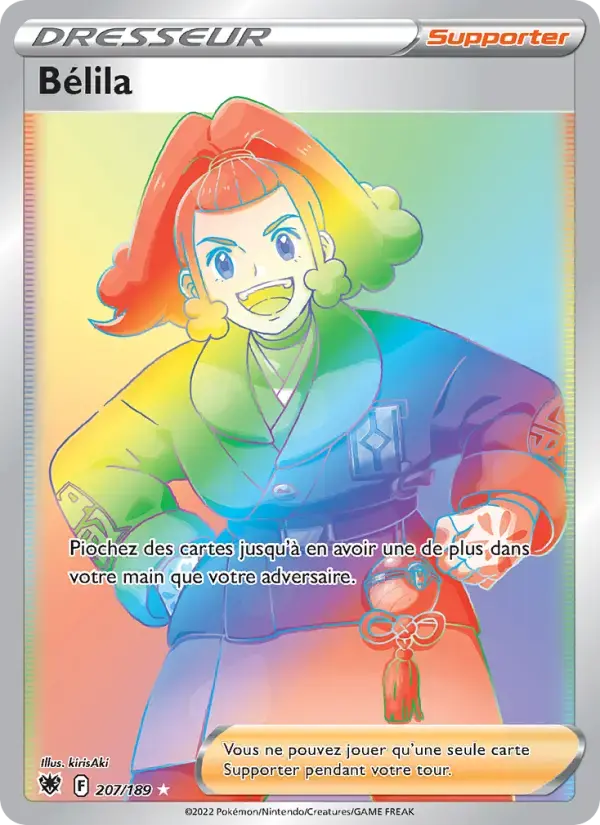Carte Pokémon Bélila #207 — Astres Radieux