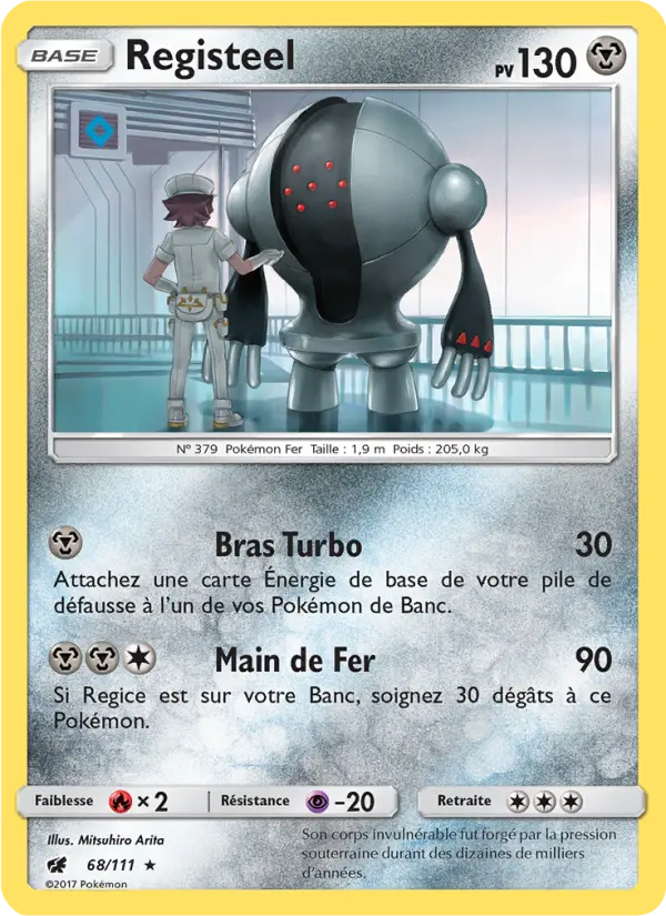 Carte Pokémon Registeel #68 — Invasion Carmin