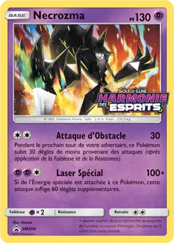 Carte Pokémon Necrozma #SM204 — Promos Soleil et Lune