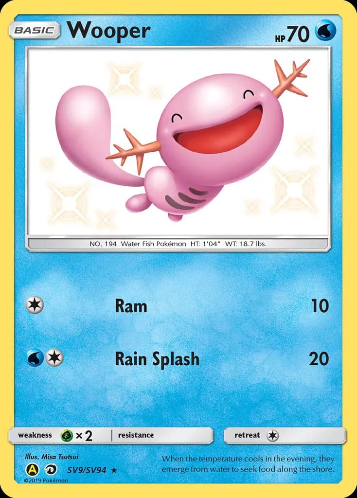 Wooper #SV9 — Hidden Fates