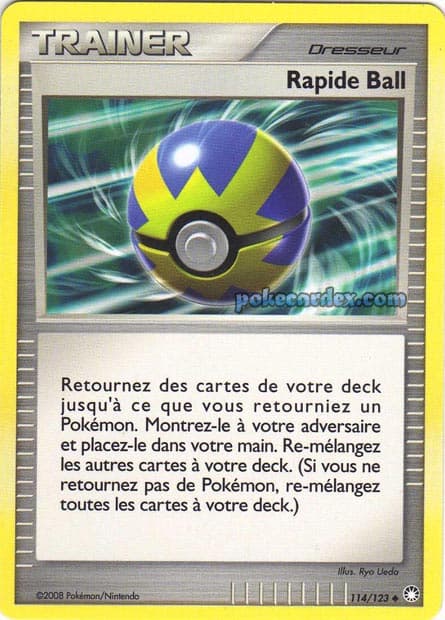 Carte Pokémon Rapide Ball #114 — Trésors Mystérieux