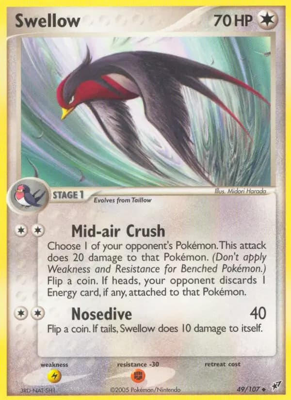 Swellow #49 — Deoxys