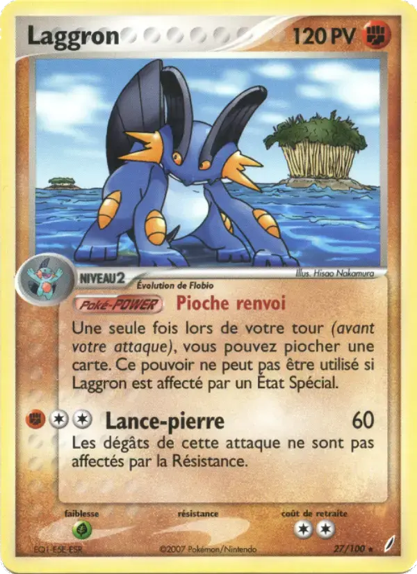 Carte Pokémon Laggron #27 — Gardiens de Cristal