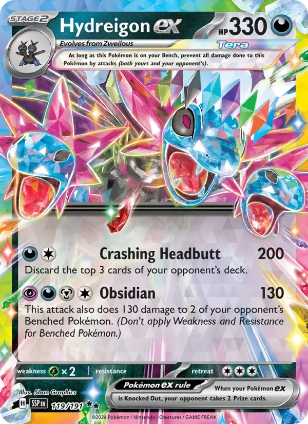 Hydreigon ex #119 — Surging Sparks
