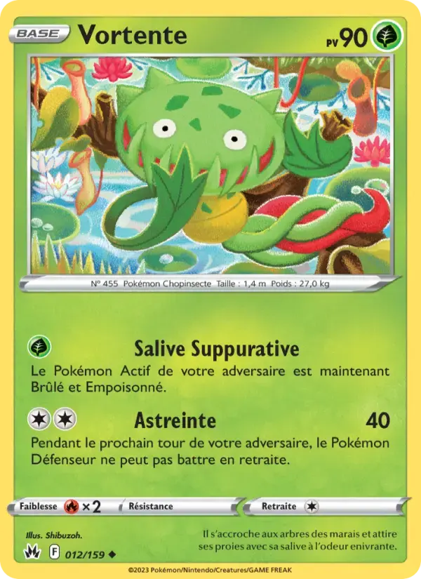 Carte Pokémon Vortente #012 — Zénith Suprême