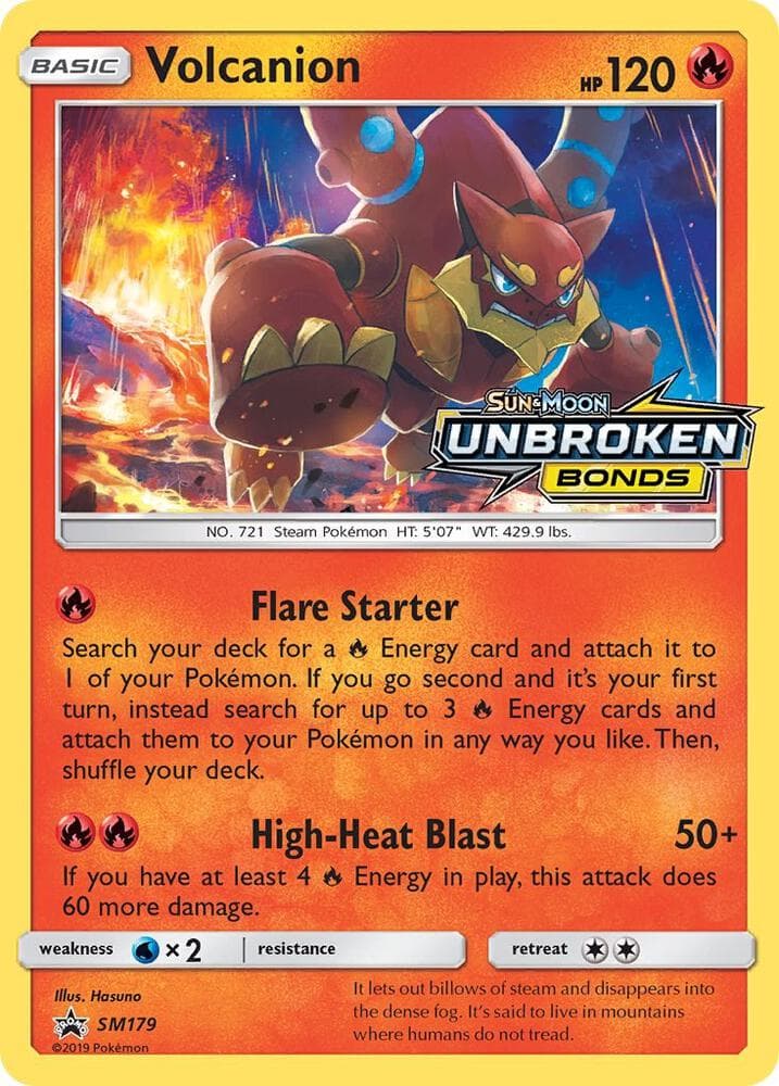 Volcanion #SM179 — Sun & Moon Promos