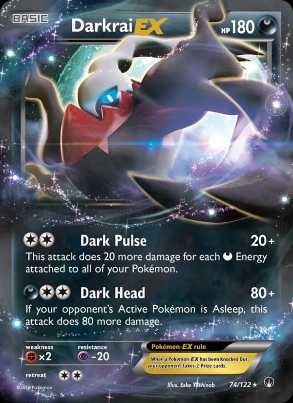 Darkrai EX #74 — BREAKpoint