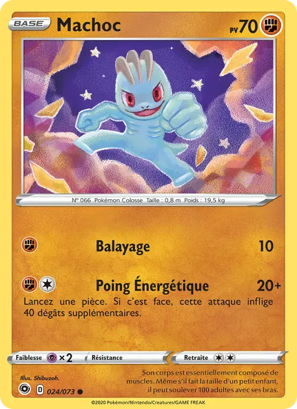Carte Pokémon Machoc #24 — La Voie du Maître