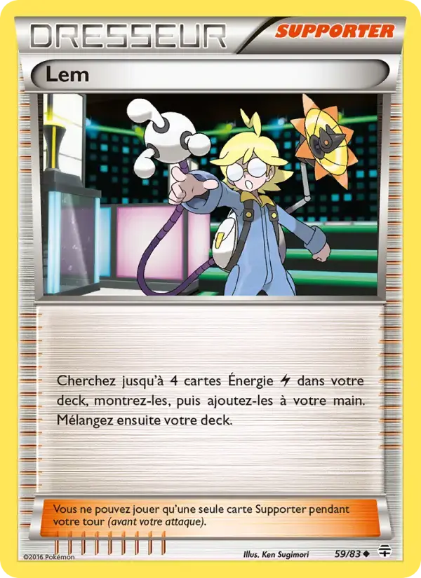 Carte Pokémon Lem #59 — Générations