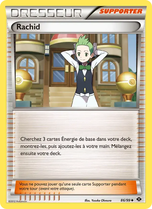 Carte Pokémon Rachid #86 — Destinées Futures