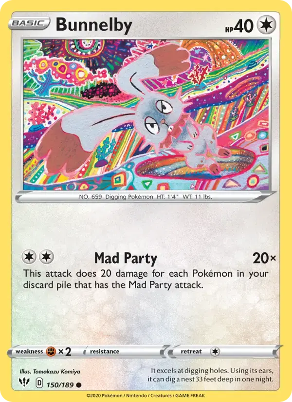 Bunnelby #150 — Darkness Ablaze