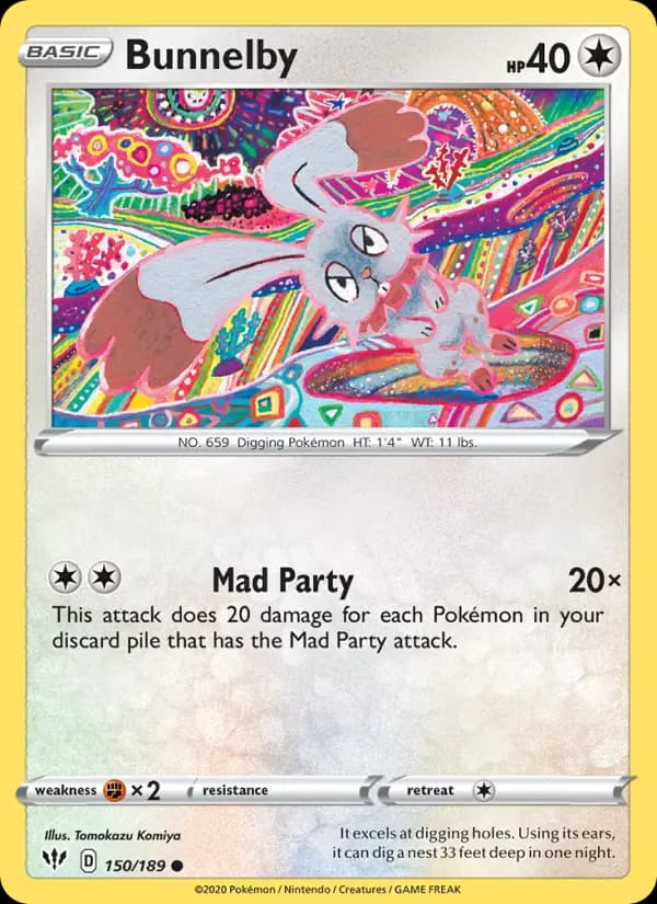 Bunnelby #150 — Darkness Ablaze