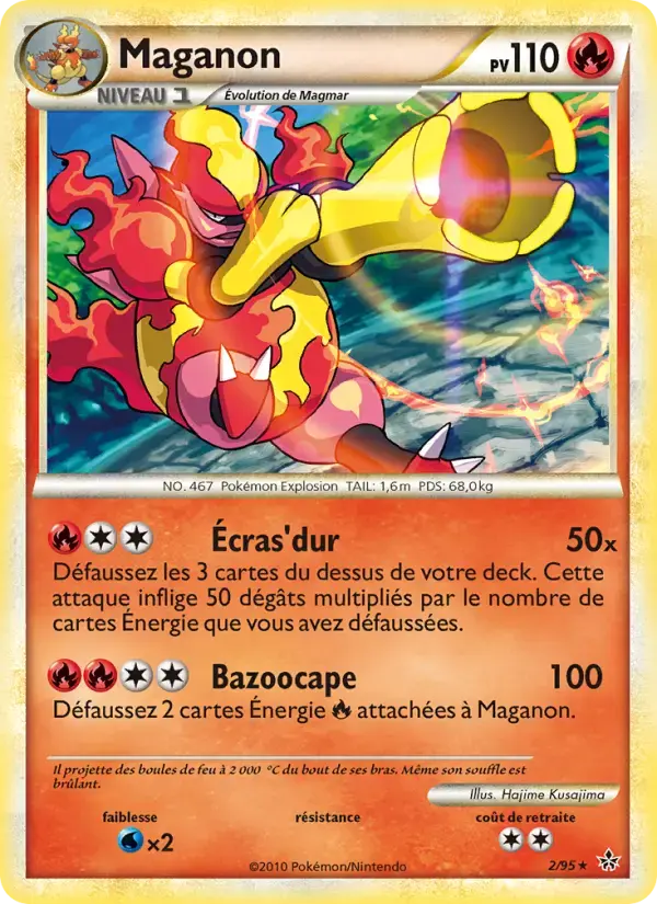 Carte Pokémon Maganon #2 — Déchaînement
