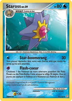 Carte Pokémon Staross #71 — Éveil des Légendes