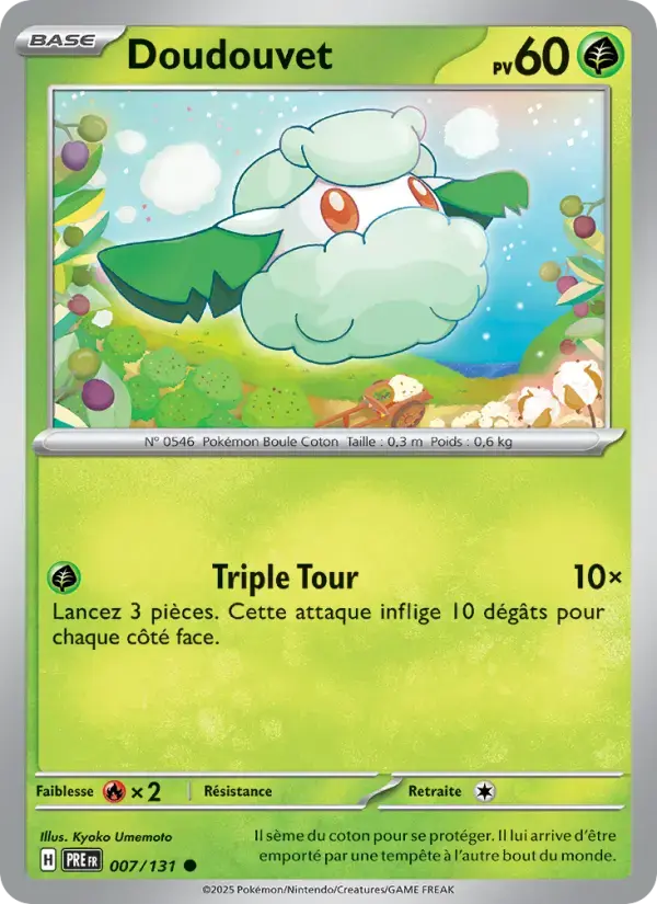 Carte Pokémon Doudouvet #007 — Évolutions Prismatiques