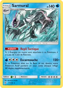 Carte Pokémon Sarmuraï #51 — Harmonie des Esprits