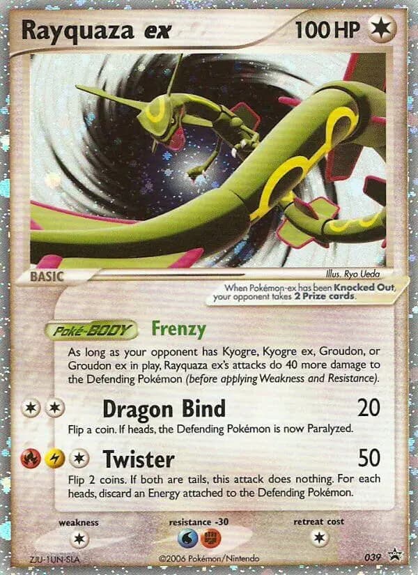 Rayquaza ex #39 — Nintendo Black Star Promos